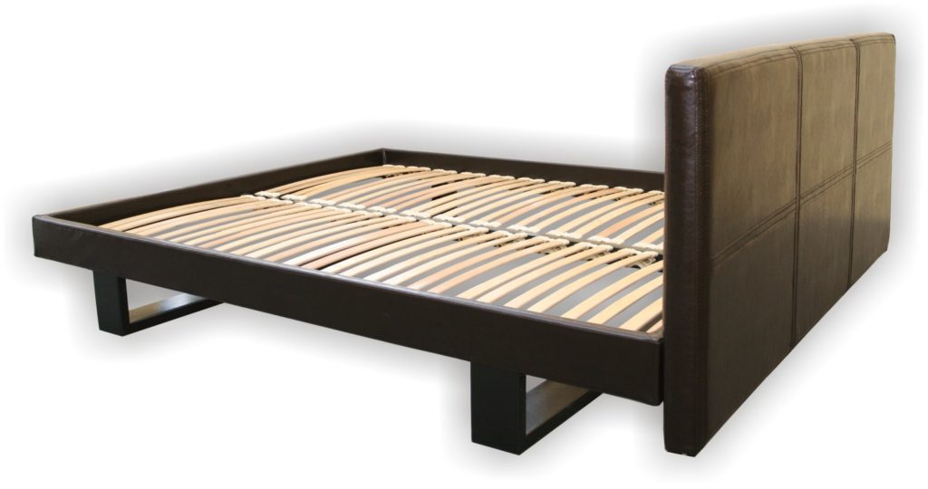Quadro da cama de madeira
